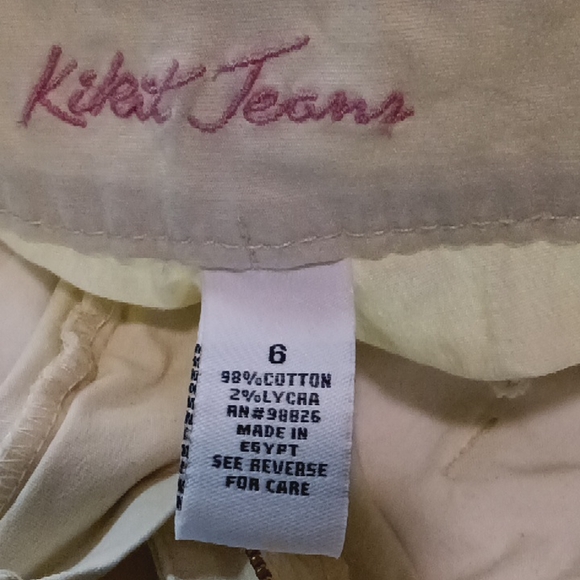 Kikit jeans beige,size 6 - Picture 6 of 7